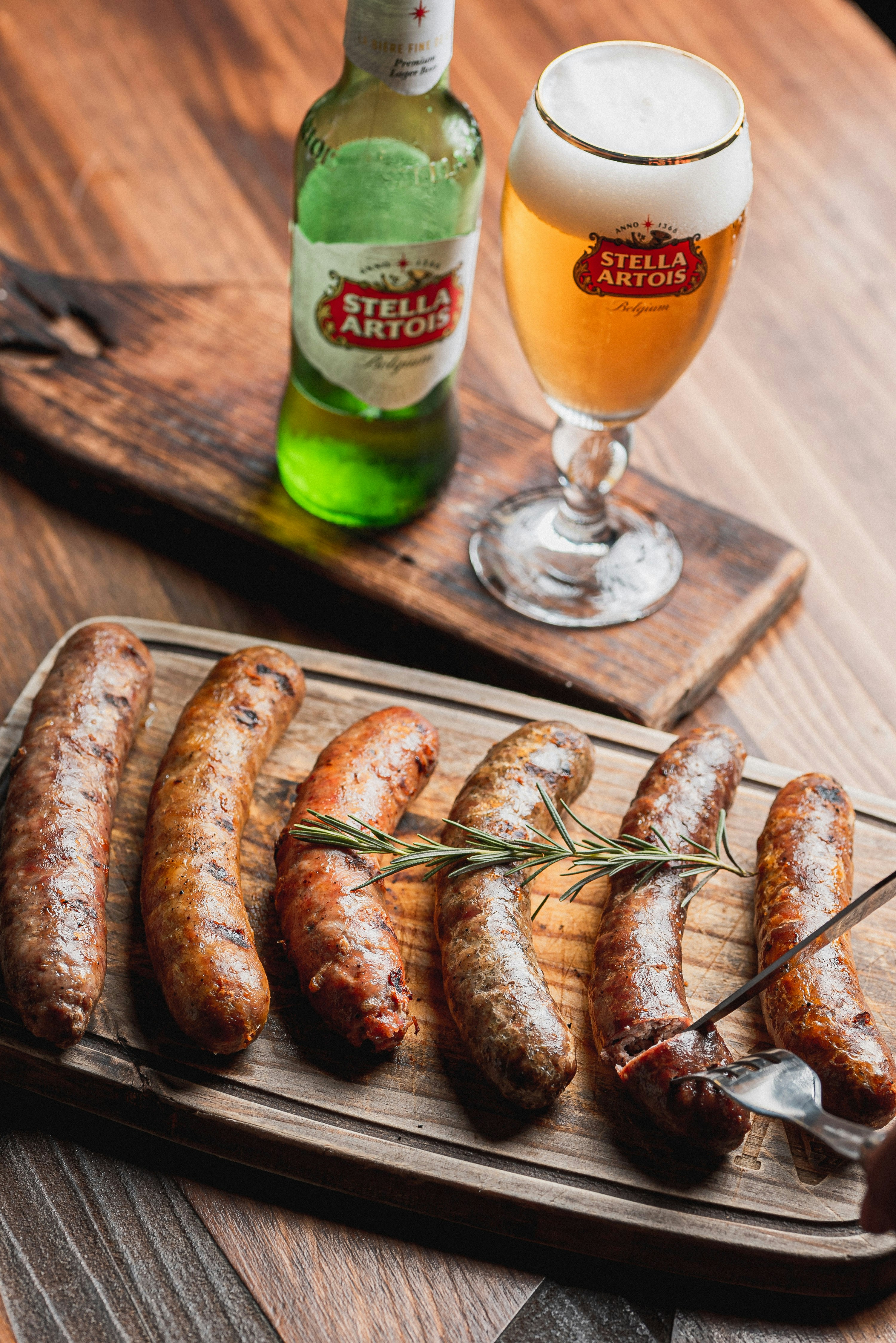 Grilled Sausages